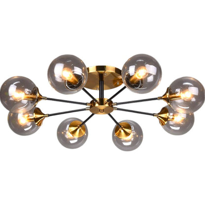 Nordic copper chandelier