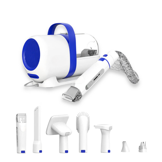 Professional Pet Grooming Vacuum Kit – All-in-One Grooming and Cleaning Solution